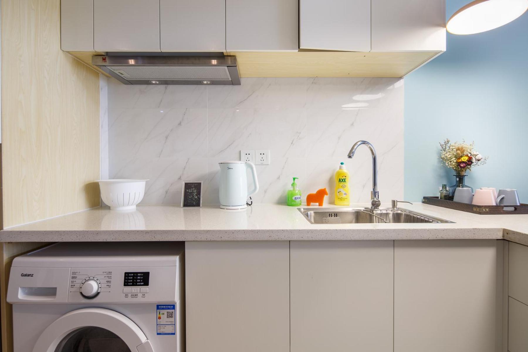 Lavendar Duplex Apartment Guangzhou Bagian luar foto