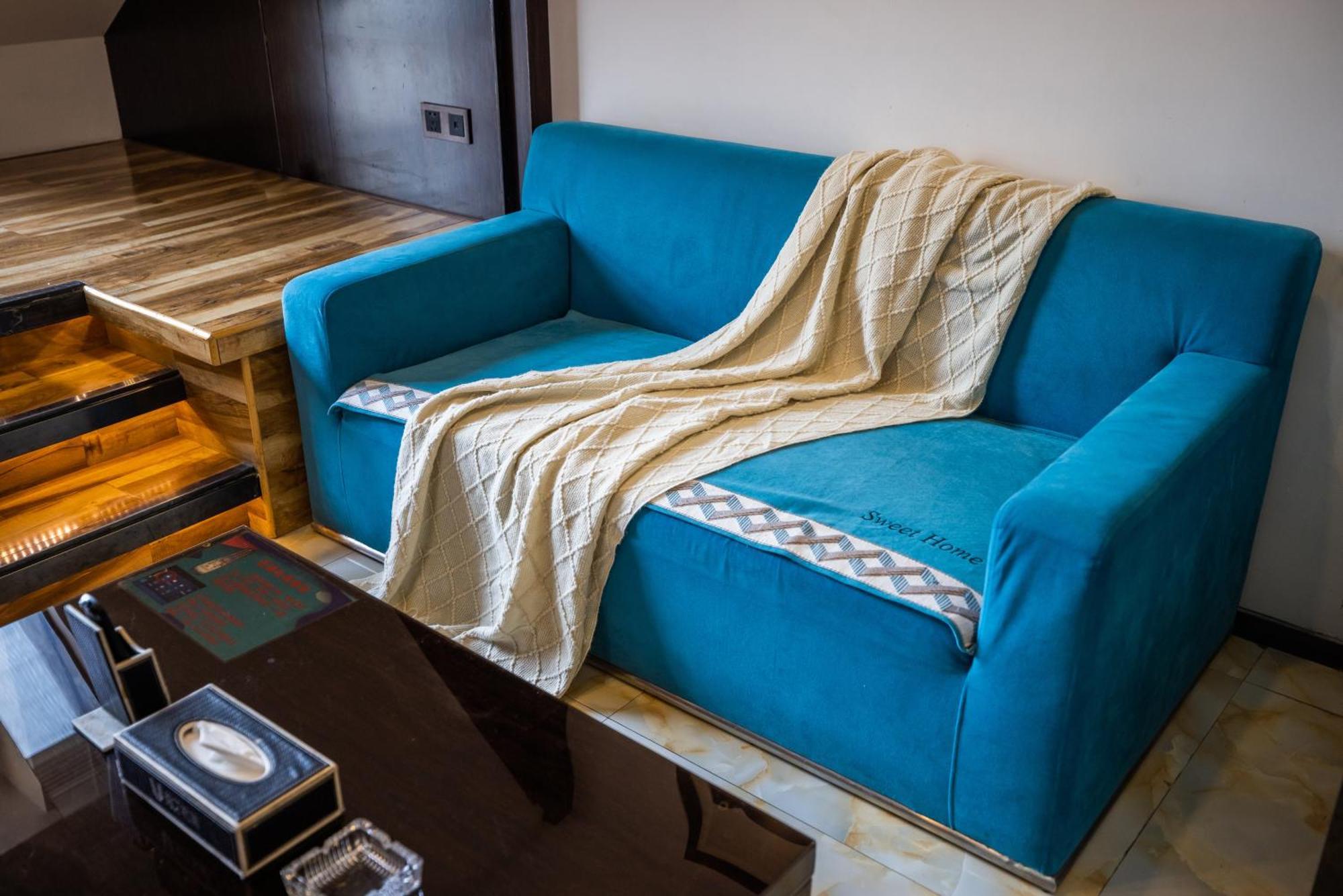 Lavendar Duplex Apartment Guangzhou Bagian luar foto
