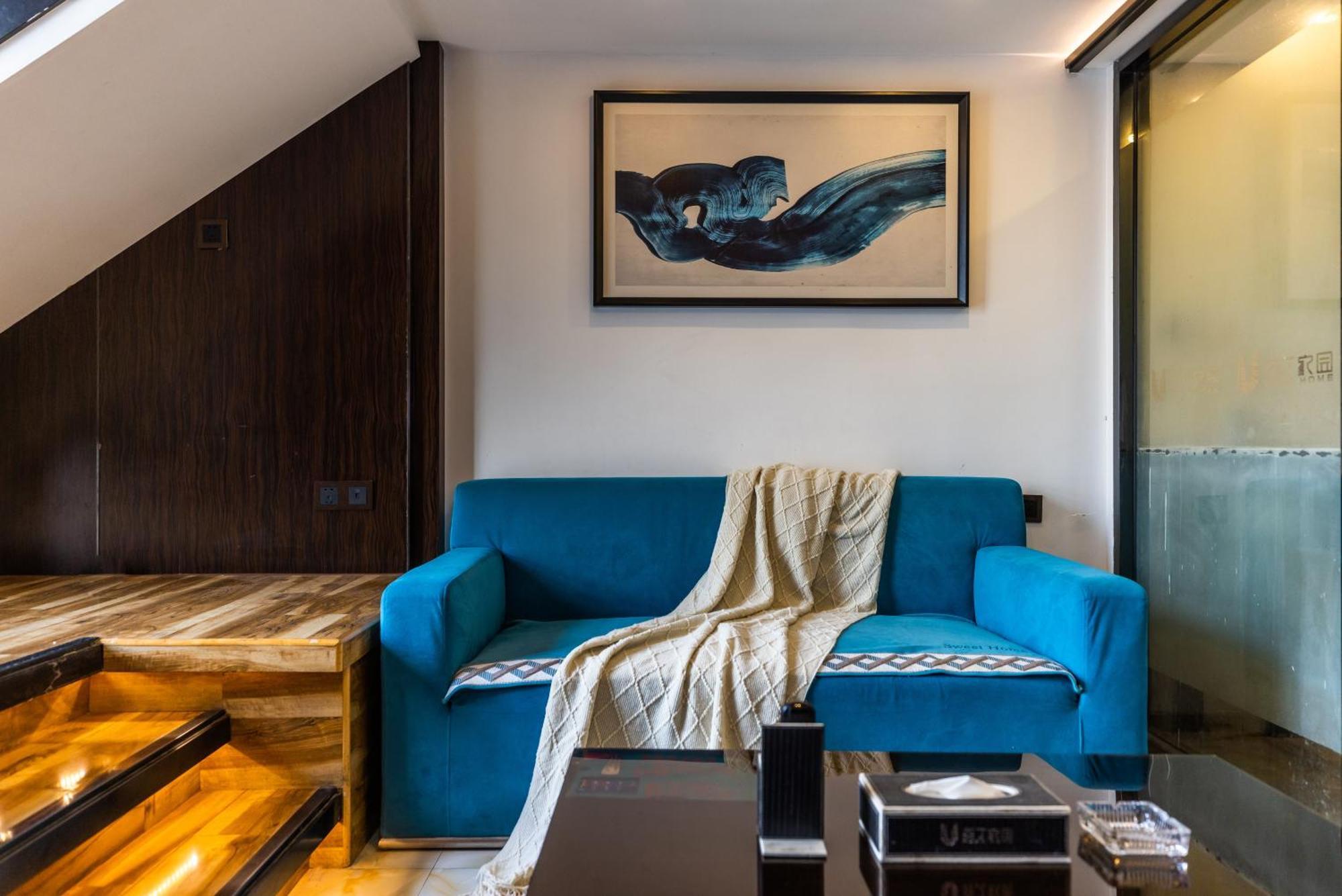 Lavendar Duplex Apartment Guangzhou Bagian luar foto